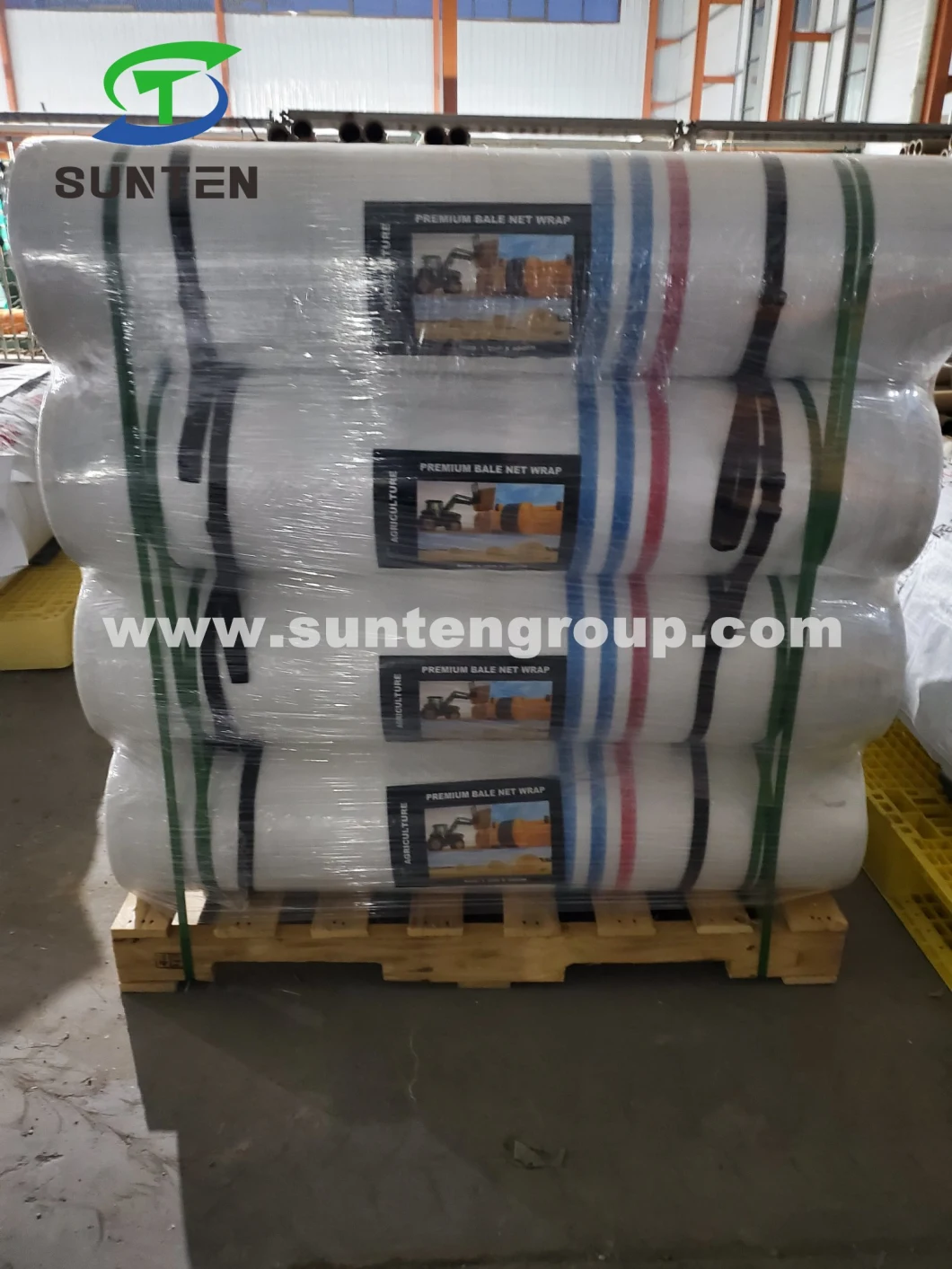 Australian Standard PE/Polyethylene/PP/Plastic/Agricultural White Packing Round Silage/Grass Hay Bale/Bales Net