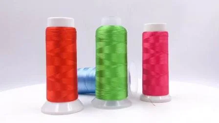 Factory Supply 120d/2 100% Rayon Thread Embroidery 5000m Wholesale