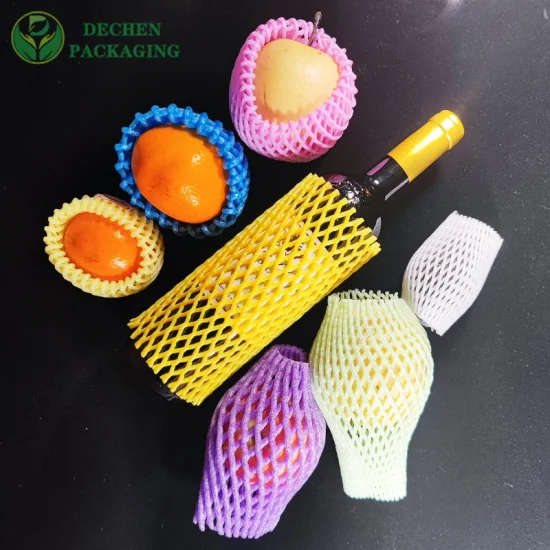 Cover Fruit Roll Colorful Foam Sleeve Tubular Net