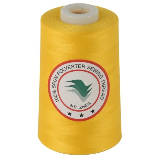 Factory Supplied (OEM/ODM Available) High Quaility 40s/2 100% Spun Polyester Sewing Thread 5000yds