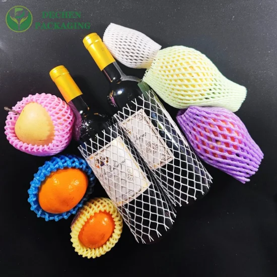 Watermelon Tubular Mesh Sleeve EPE Bottle Foam Net